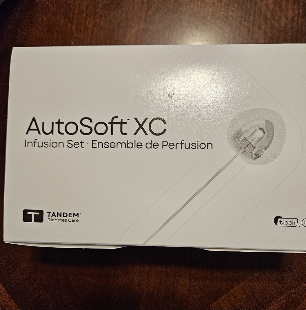 4x Tandem AutoSoft XC Infusion Set